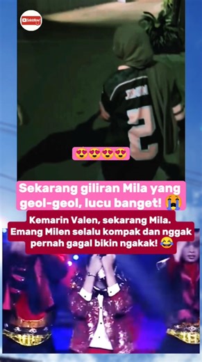 Mila Geol-Geol! Gemes Parah 😭 #mila #valenda7 #da7 #dacademy #indosiar #masukberanda