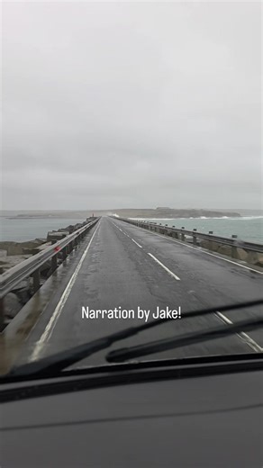 A drive over Churchill Barrier #2 today. #orkney #orkneyislands #churchillbarriers #waves #sea | Orkney Travel