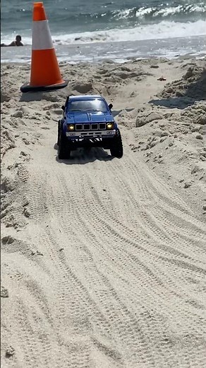 WPL C24 at the beach! #wplrc #rccar #rcwpl #offroad