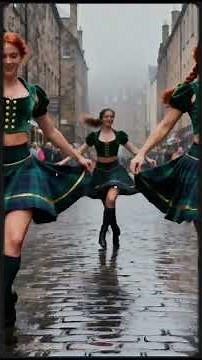 Celtic Warrior Parade | Fierce Highland Women, Bagpipes & Battle Drums