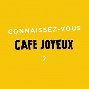 Découvrez notre marque solidaire et inclusive ! 🤩 | Café Joyeux