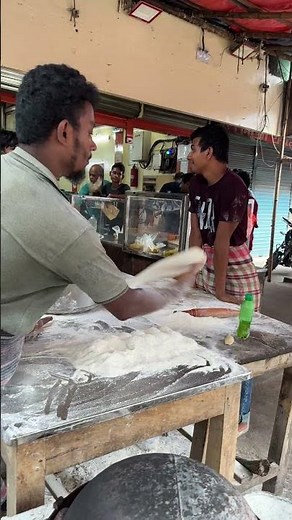 Rumali Roti Making