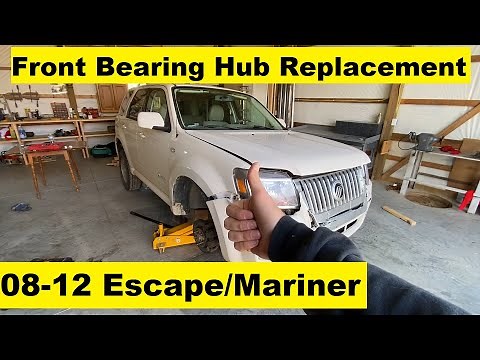 Front Bearing Hub Replacement Mercury Mariner Ford Escape 2008 2009 2010 2011 2012 08 09 10 11 12