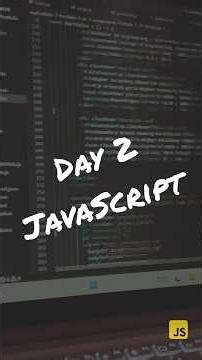 Day 2 of my 30 Days JavaScript Challenge 🚀Today we learned JavaScript Syntax #javascript