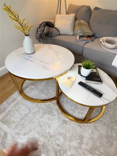 Maximizing Space with Stylish Nesting Tables