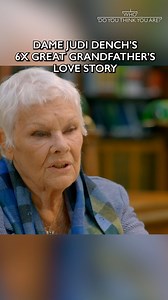 Dame Judi Dench's 6x Great Grandfather's love story 🌳 #wdytya #ancestry #history #judidench | Who Do You Think You Are