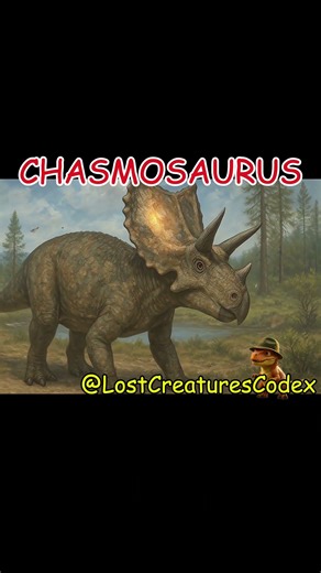 Chasmosaurus Codex @LostCreaturesCodex #lostcreatures #facts #dinosaur #fossils #animals #extinct