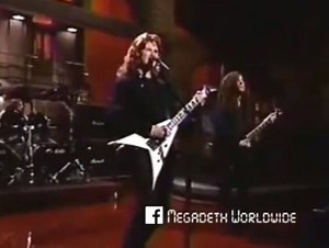 Megadeth - Train Of Consequences (Live at David Letterman Show, 1994) | Megadeth Worldwide