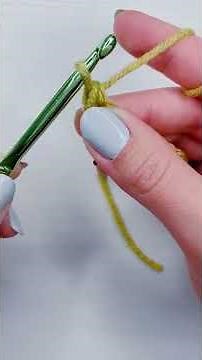 Left Handed Single Crochet Tutorial Part 1