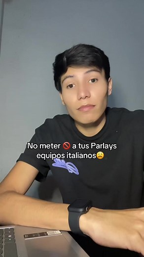 No confíes en equipos italianos para tus parleys⚽️