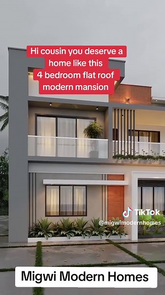 Modern Flat Roof Mansion Design for Your Dream Home