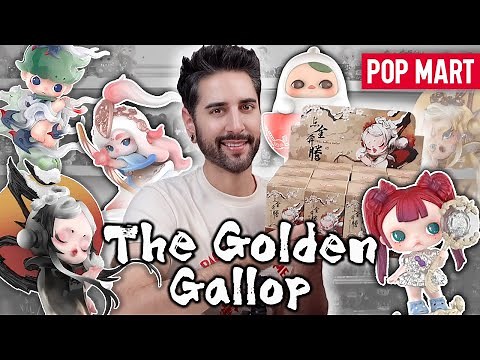 ⭐POP MART - The Golden Gallop Series ⭐🐴 FULL SERIES UNBOXING! 💜 LABUBU, SKULLPANDA, TWINKLE TWINKLE