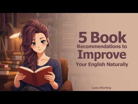 5 Best Books to Learn English & Build Vocabulary | Luna's English Podcast