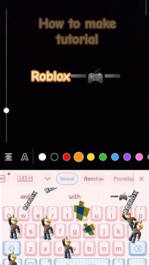 How to make tutorial