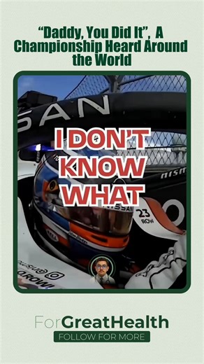 @ForGreatHealth | The Prescription Strategist 💊🧠🌱 on Instagram: "When Oliver Rowland crossed the line to finish fourth in Part 2 of the Berlin E-Prix, the result alone didn’t tell the full story. It wasn’t a race win, but it was enough. Months of consistency, resilience, and relentless focus had paid off. In that moment, Oliver Rowland became the Formula E World Champion. Inside the Nissan garage, the reaction was instant. Cheers erupted, voices cracked, and years of effort poured out in a si