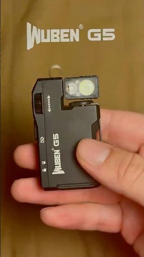 Best mini edc flashlight ? Wuben G5 review