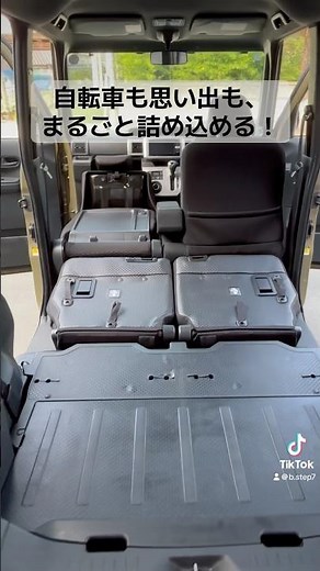 ウェイク内装紹介動画。H27年式11.9万キロ新品オフロード系アルミホイール装着