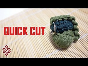 How to Make a Paracord M67 Grenade Tutorial Quick Cut