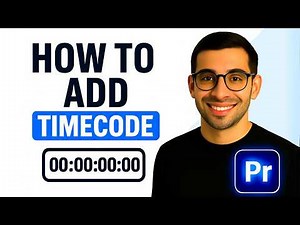 How to Add Timecode in Premiere Pro? (Easy Method)