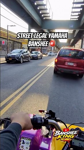 This Street Legal Banshee Turns EVERYONE’S Head! #2Stroke #Banshee350 #ATVLife
