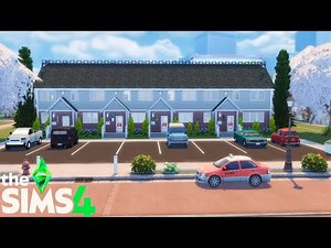 🏡 Newcrest Townhouses | The Sims 4 Save File Build 🏙️✨| NO CC
