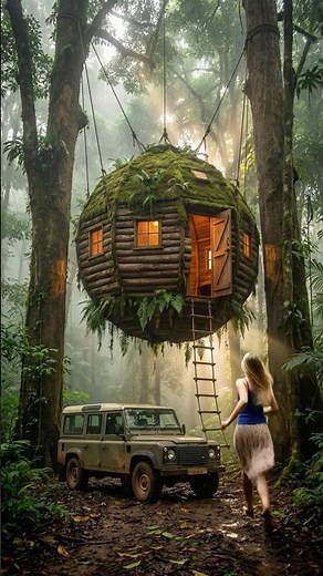I Found a SECRET Treehouse in the Jungle!