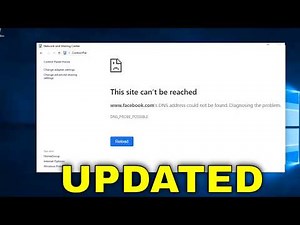 How To Fix Server IP/DNS Address Could Not Be Found Error