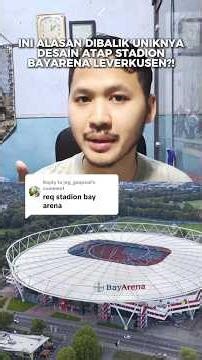 THIS IS THE REASON BEHIND THE UNIQUE ROOF DESIGN OF THE BAYARENA LEVERKUSEN STADIUM?!