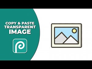 How to copy and paste a transparent image in Photopea