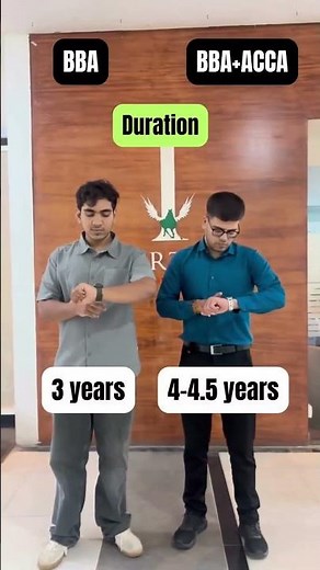 BBA VS BBA + ACCA | Cost, Duration, Salary, Placements