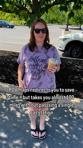 Road trip nightmare… how low has your gas gauge ever gotten? #roadtrip #outofgas #closecall #fail #KristysCraftRoom | Kristy's Craft Room