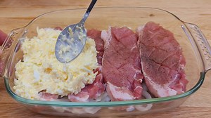 A delicious meat recipe, just 10 minutes of prep and a wonderful dinner is ready