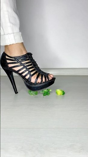 Satisfying ASMR 👠 Crunchy High Heel Crushing Compilation | Oddly Relaxing Stress Relief #shorts