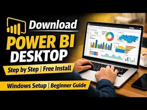How to Download and Install Power BI Desktop (Step-by-Step Guide) | Free Download