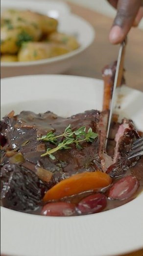 Slow-Cooked Duck Stew with Red Wine