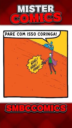POR QUE O BATMAN NÃO PARA O CORINGA? | SMBCComics