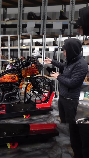 Custom Harley Davidson Motorcycle Paint Job: Phoenix vs Japanese Dragon