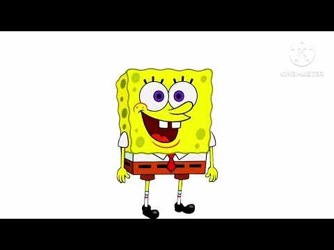 Spongebob jumping.