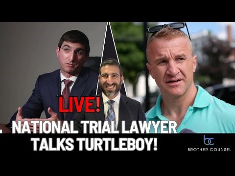 National Trial Lawyer discusses Turtleboy case LIVE with Brother Counsel!