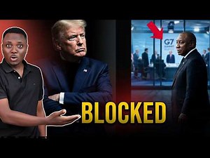 TRUMP VS RAMAPHOSA: The Hidden Fight That Just Got South Africa Kicked From the G7
