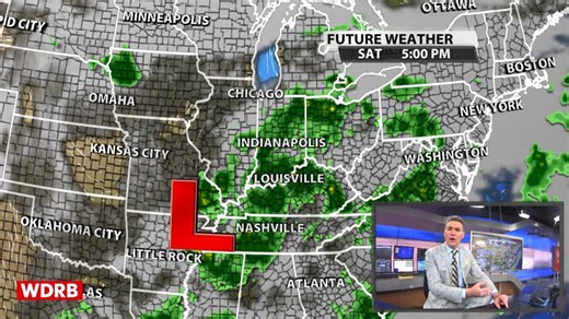 STORMY PATTERN AHEAD - Download the WDRB Weather App... http://bit.ly/2LPACui https://apple.co/2R7CmoG | Jude Redfield WDRB