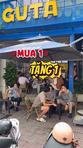 Lời nhắc: Bạn có 1 cuộc hẹn tại Guta cùng deal Mua 1 Tặng 1 🥰 #GutaVietnam #GutaCafe #GutaVN #AppGuta #Uudai | GUTA CAFE