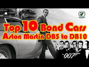 Top 10 Iconic James Bond Cars: From Aston Martin DB5 to HighTech Gadgets |Ultimate 007 Vehicle Guide