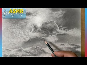 Wolken zeichnen - Wie zeichnet man Wolken realistisch mit Bleistiften?
