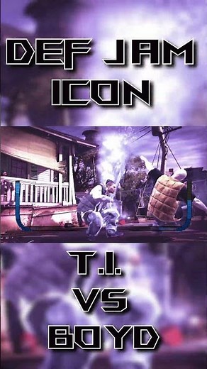 Def Jam ICON T.I. VS Boyd #gaming #defjamicon #trends #fyp