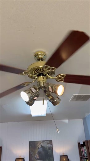 Swinging Encon vintage ceiling fan