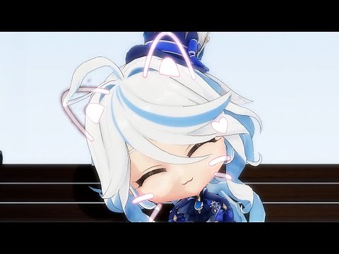[Genshin Impact MMD] Chibi Furina Dance 4 Panel