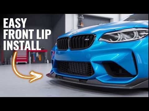 Install your BMW Lip PERFECTLY On Your OWN!