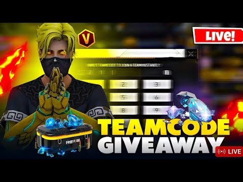 Live stream redeem code Giveaway ✅