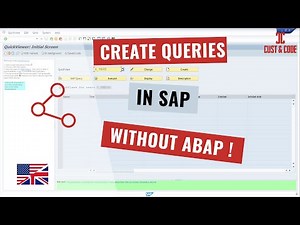 Create Queries in SAP Without ABAP [english]